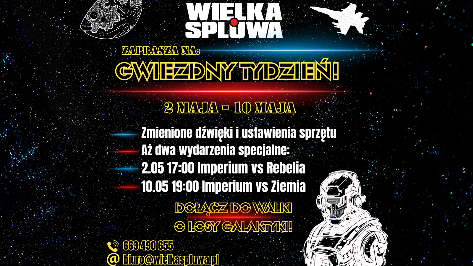 Kliknij obrazek by zarezerwować grę